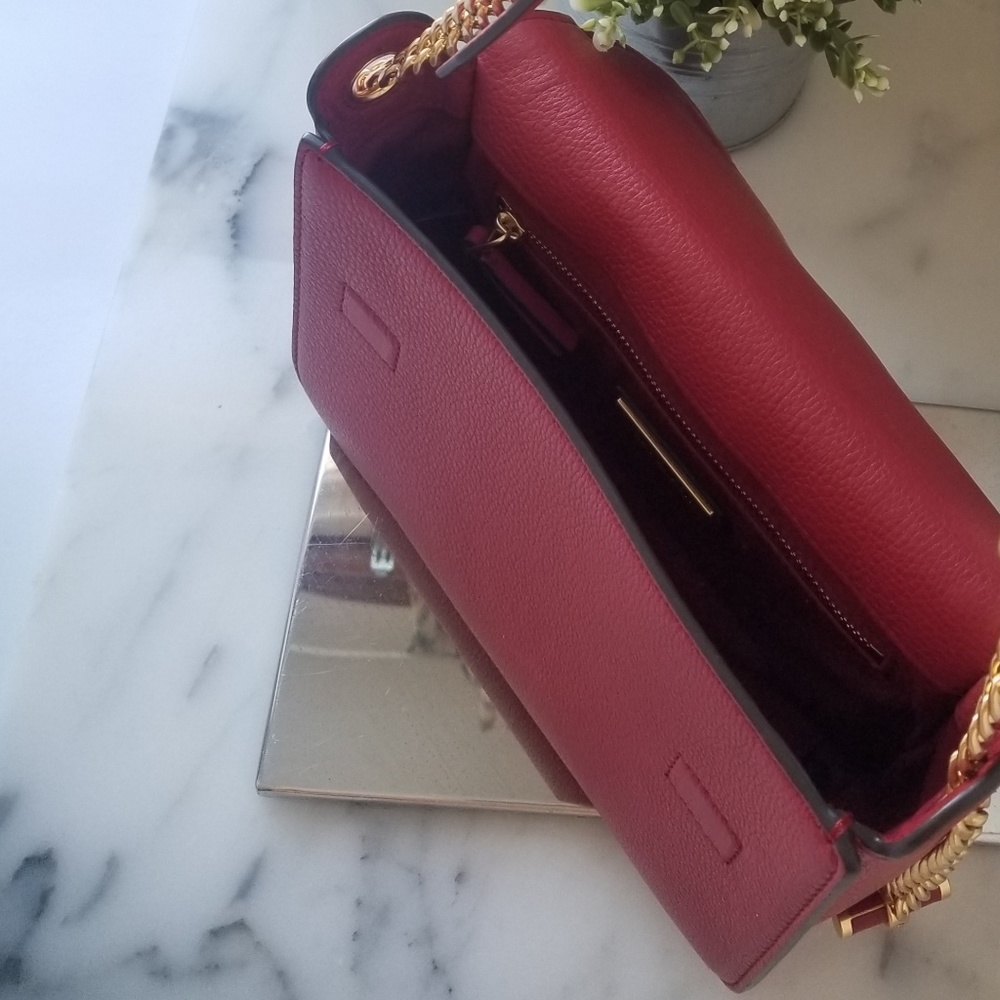 🛑SOLD•Preloved Tory Burch Chelsea Chain Crossbody - Picture 5 of 8